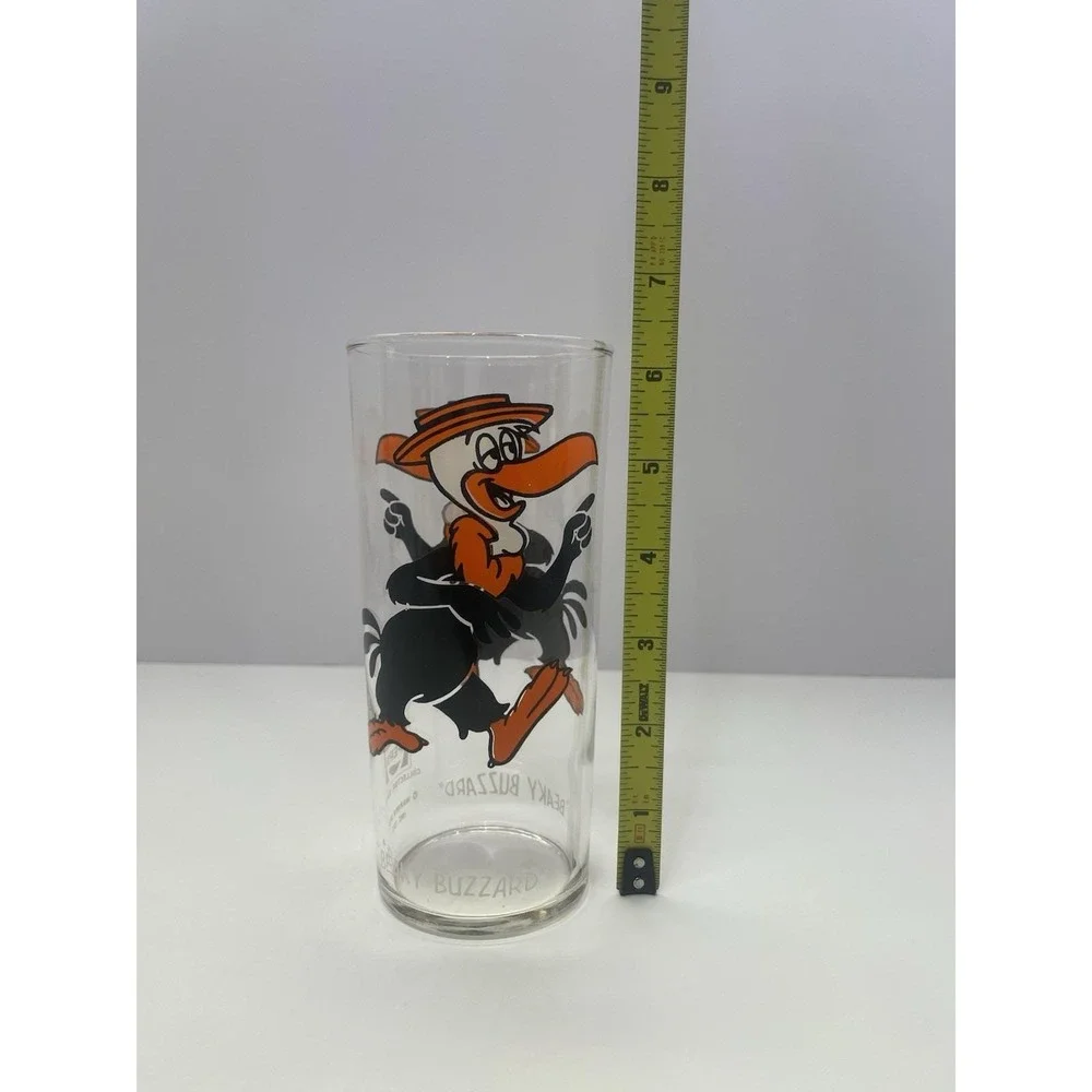 Vintage 1973 Looney Tunes Beaky Buzzard Pepsi Collector Series Glass